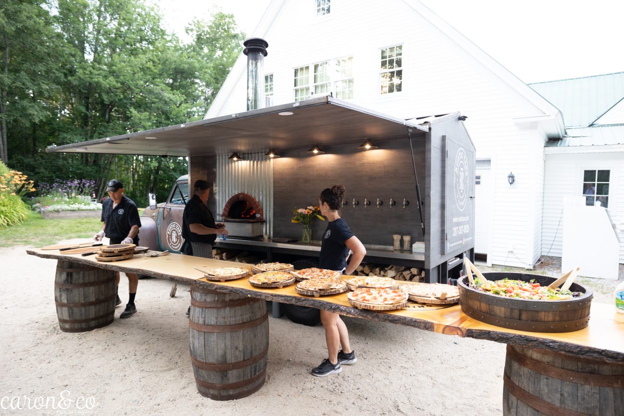 maine wedding food truck